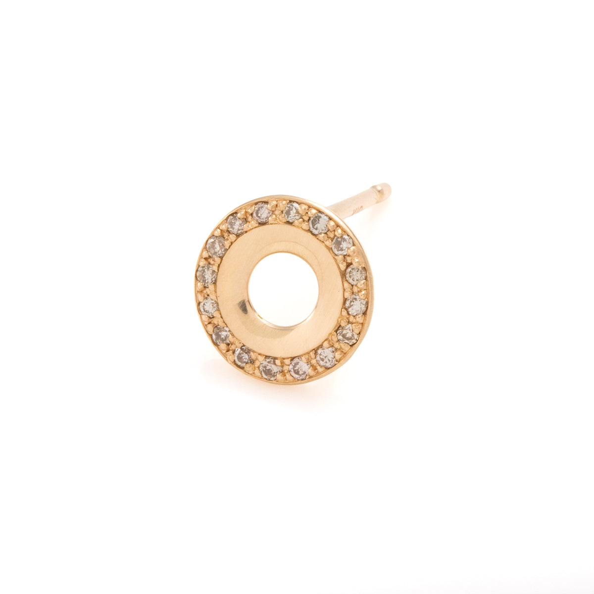 WHEEL OF FORTUNE Diamond Stud Earring