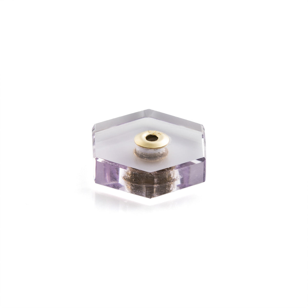 Hexagon Amethyst Stone for SPEAR Earring