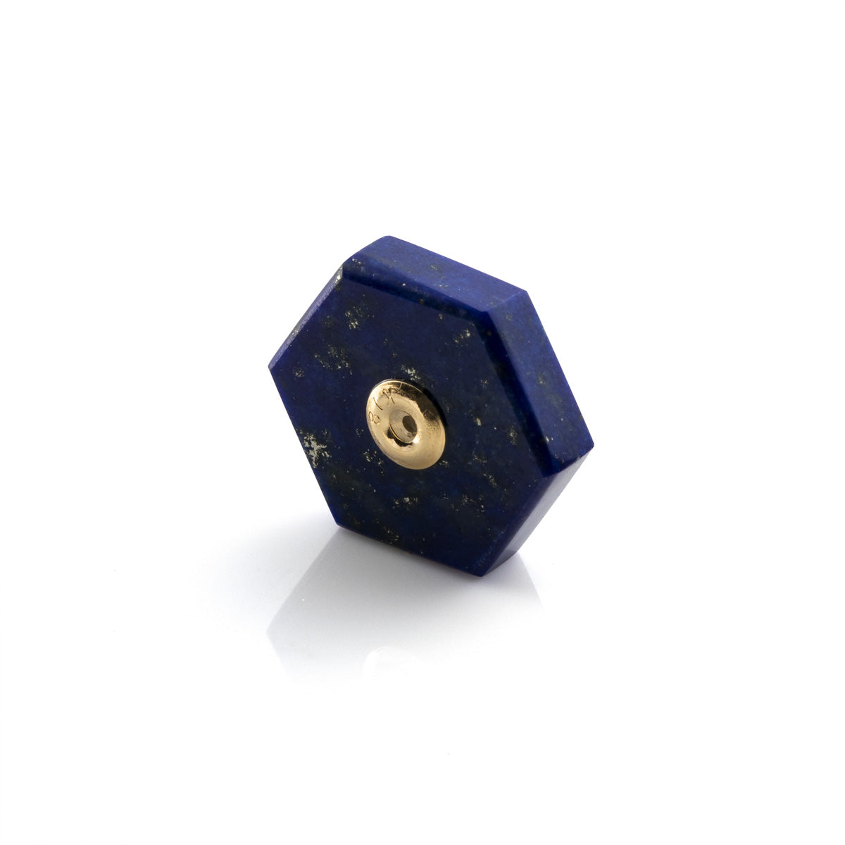 Hexagon Lapis Lazuli Stone for SPEAR Earring