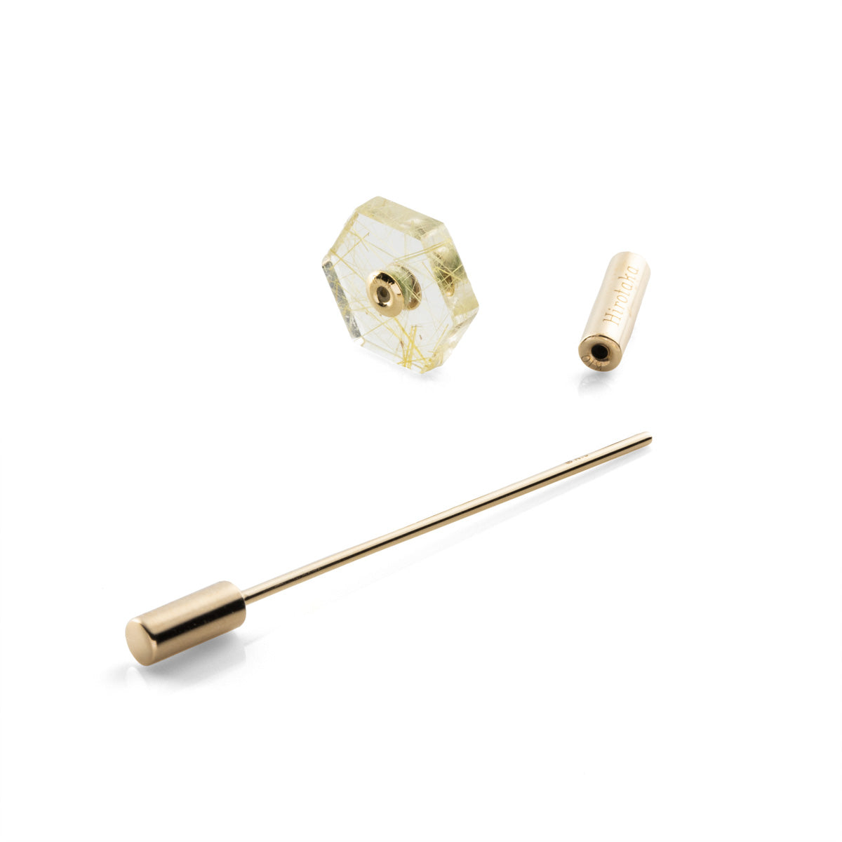 Short SPEAR Earring, Rutile