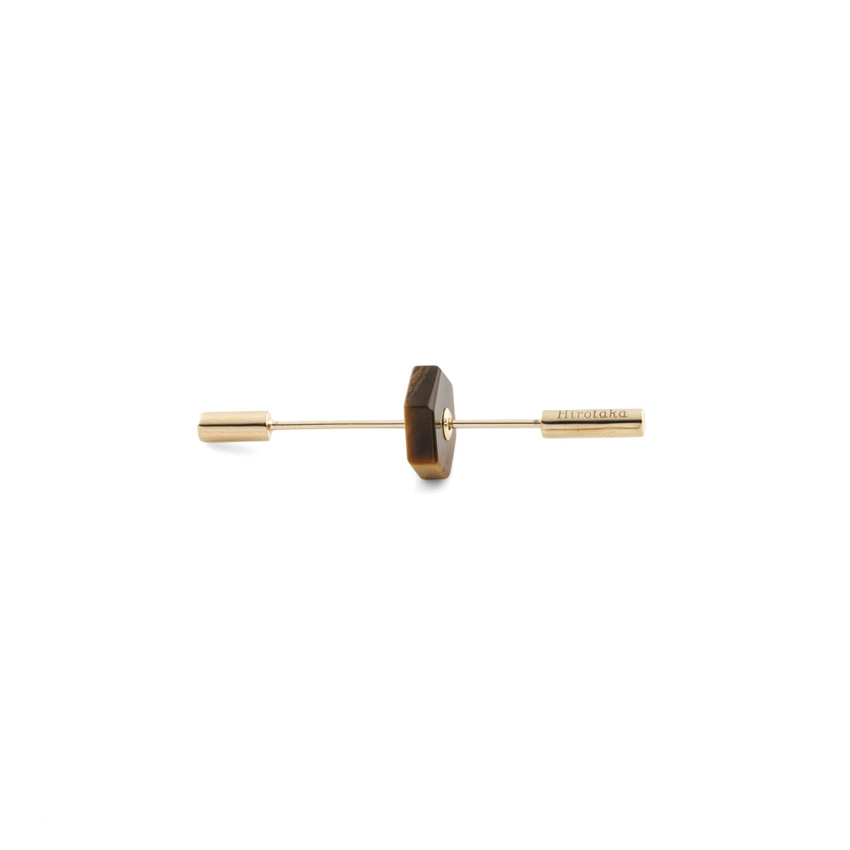 Short SPEAR Earring, Tiger's Eye