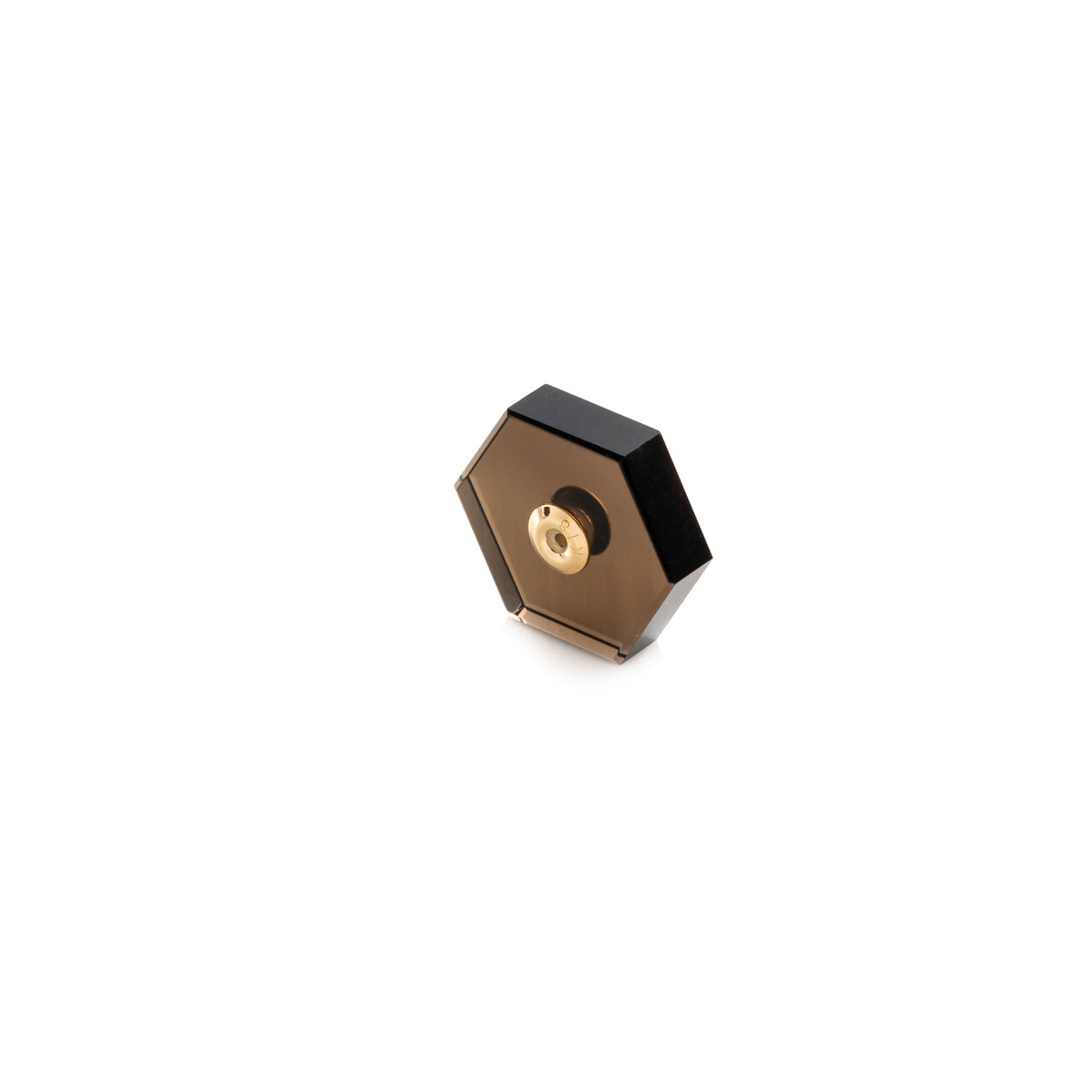 Hexagon Smoky Quartz Stone for SPEAR Earring
