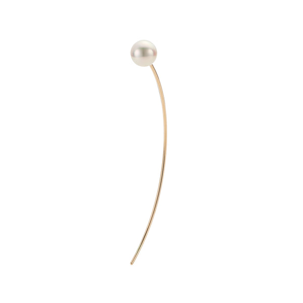 Akoya Pearl Arrow Earring L size