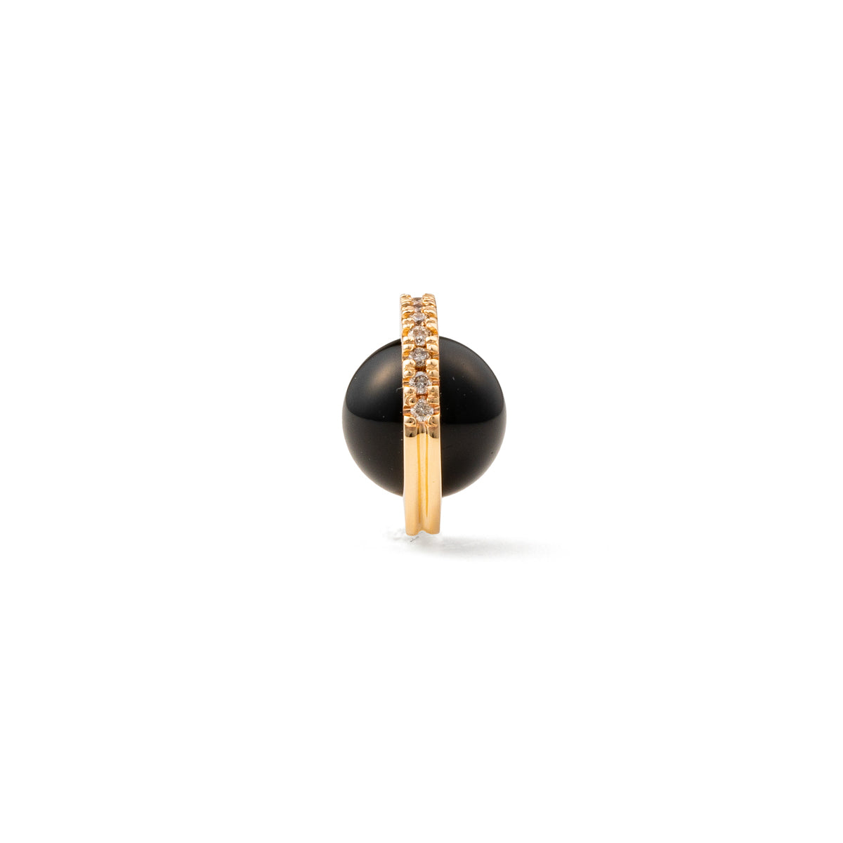 BELUGA Onyx Diamond Earring Medium size