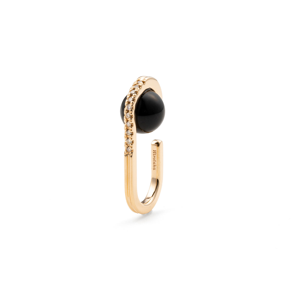 BELUGA Onyx Diamond Ear Cuff