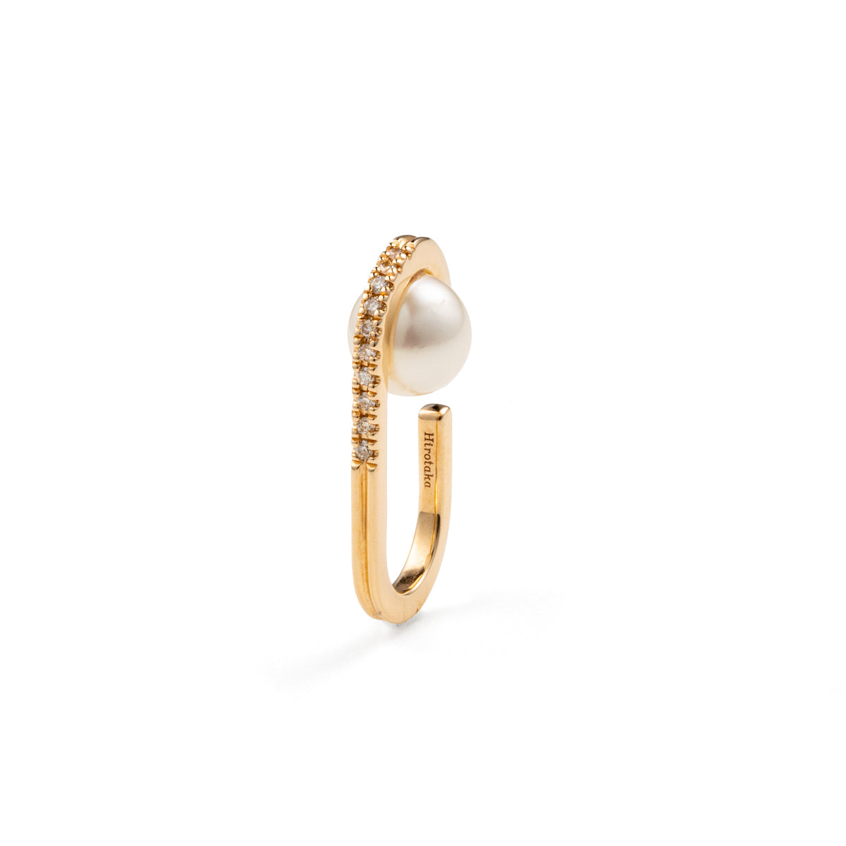 BELUGA Diamond Pearl Ear Cuff