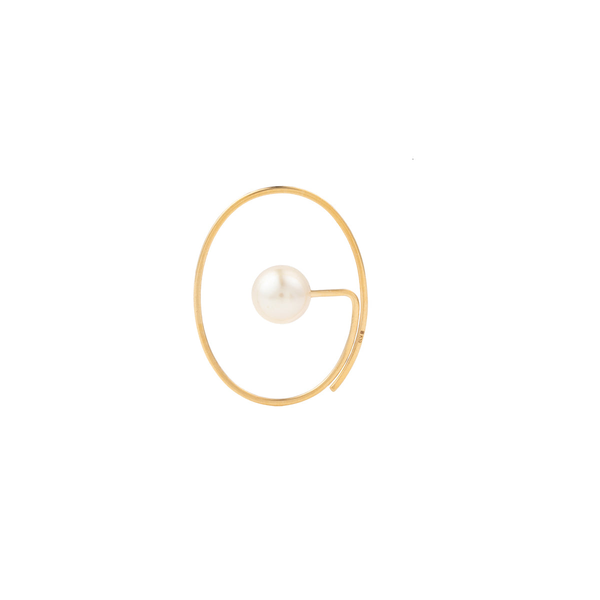 Akoya Pearl Floating Earring