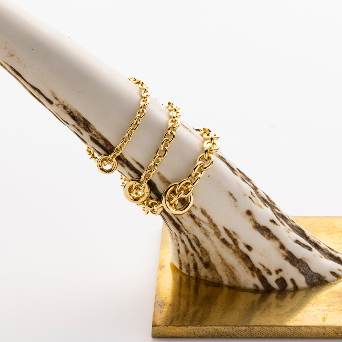 18K ALL ABOUT BASICS Chain Ring Large size