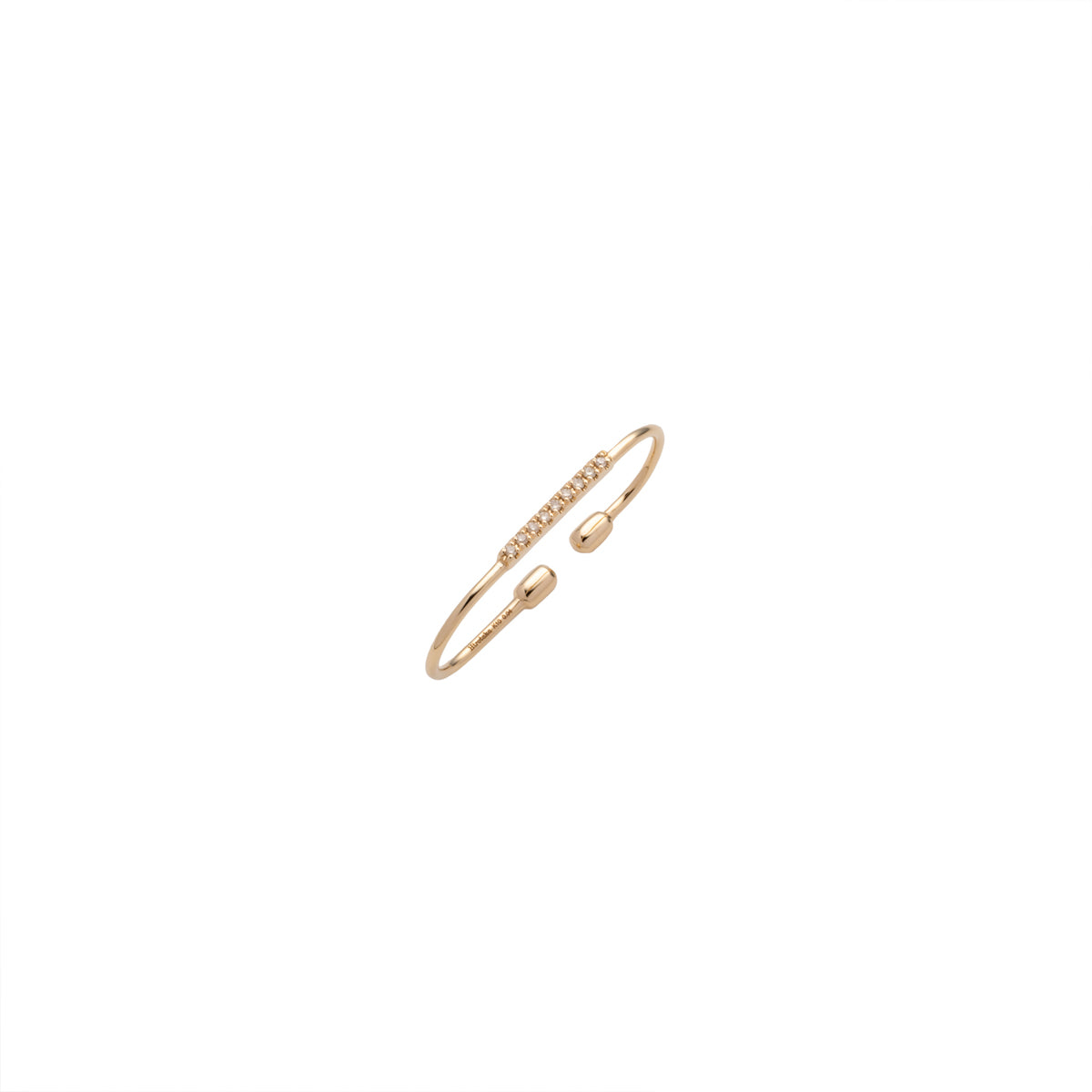 MIRÓ Diamond Ear Cuff Medium size