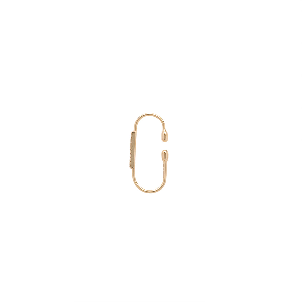 MIRÓ Diamond Ear Cuff Medium size