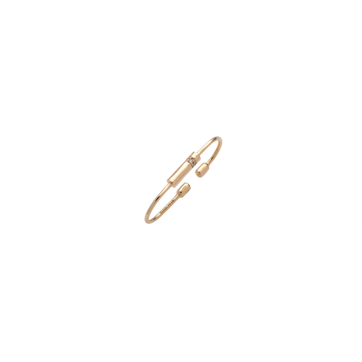 MIRÓ Diamond Ear Cuff Medium size