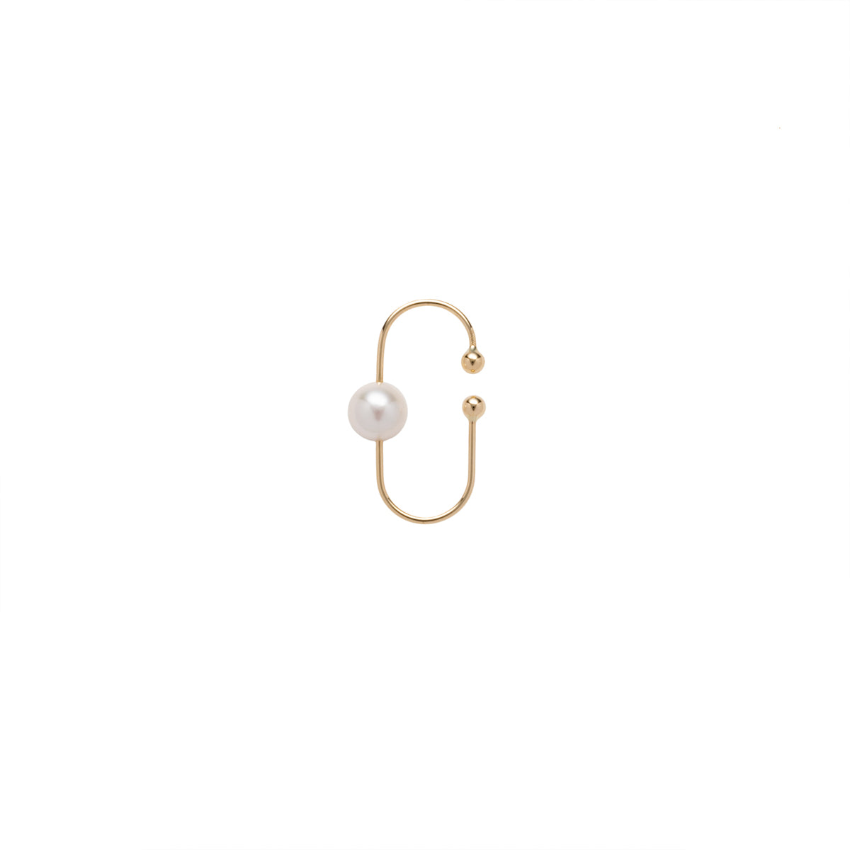 MIRÓ Pearl Ear Cuff Medium size