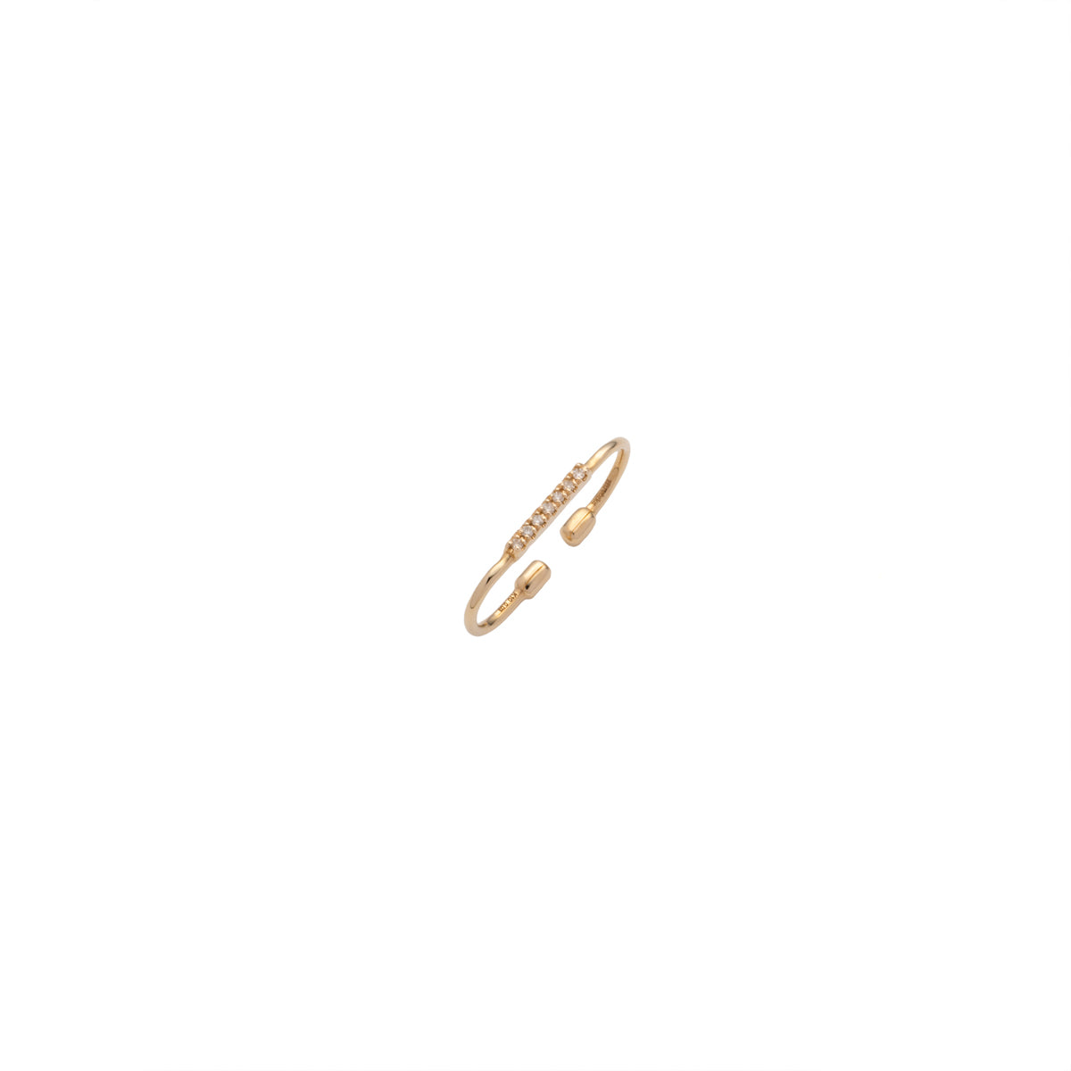 MIRÓ Diamond Ear Cuff Small size