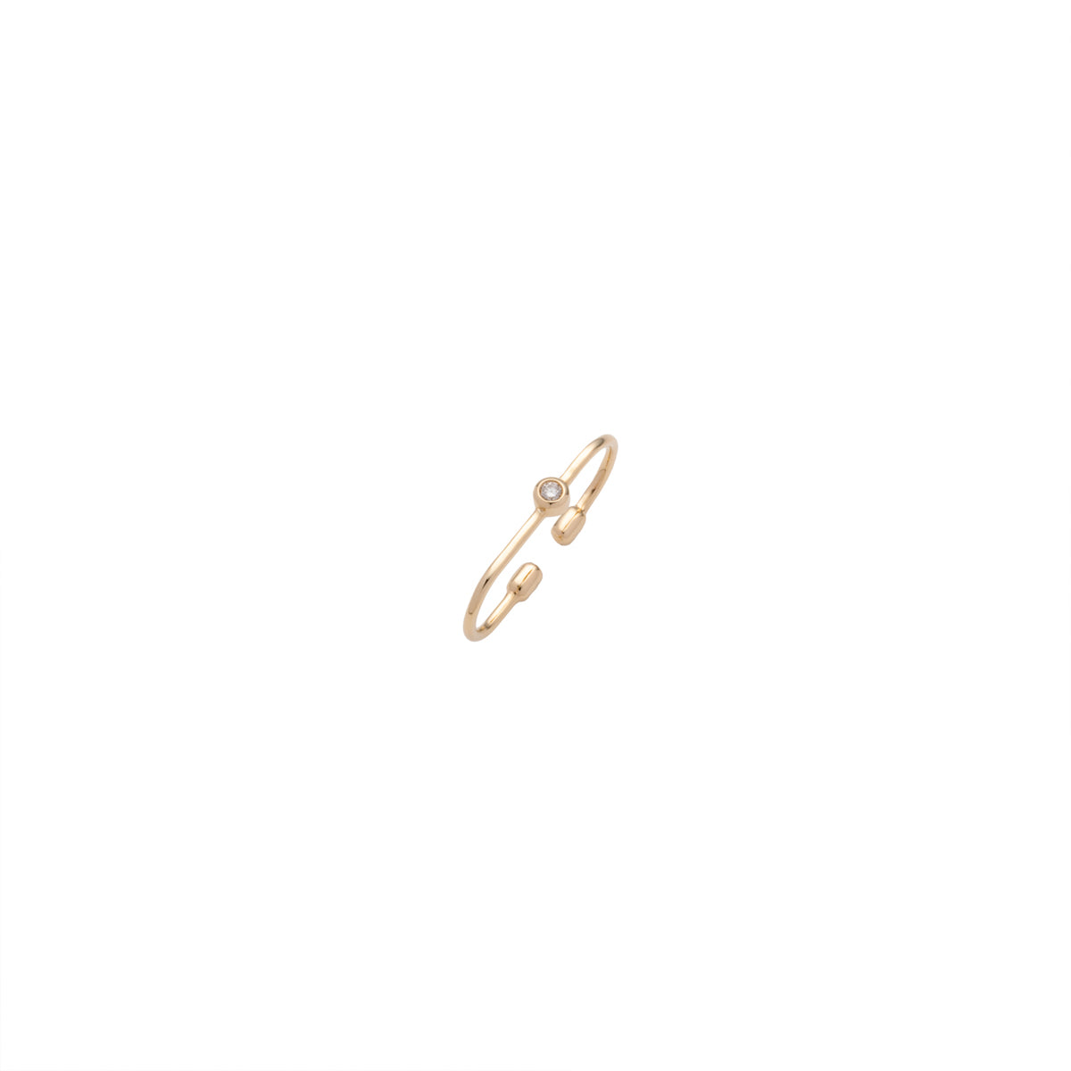 MIRÓ Diamond Ear Cuff Small size