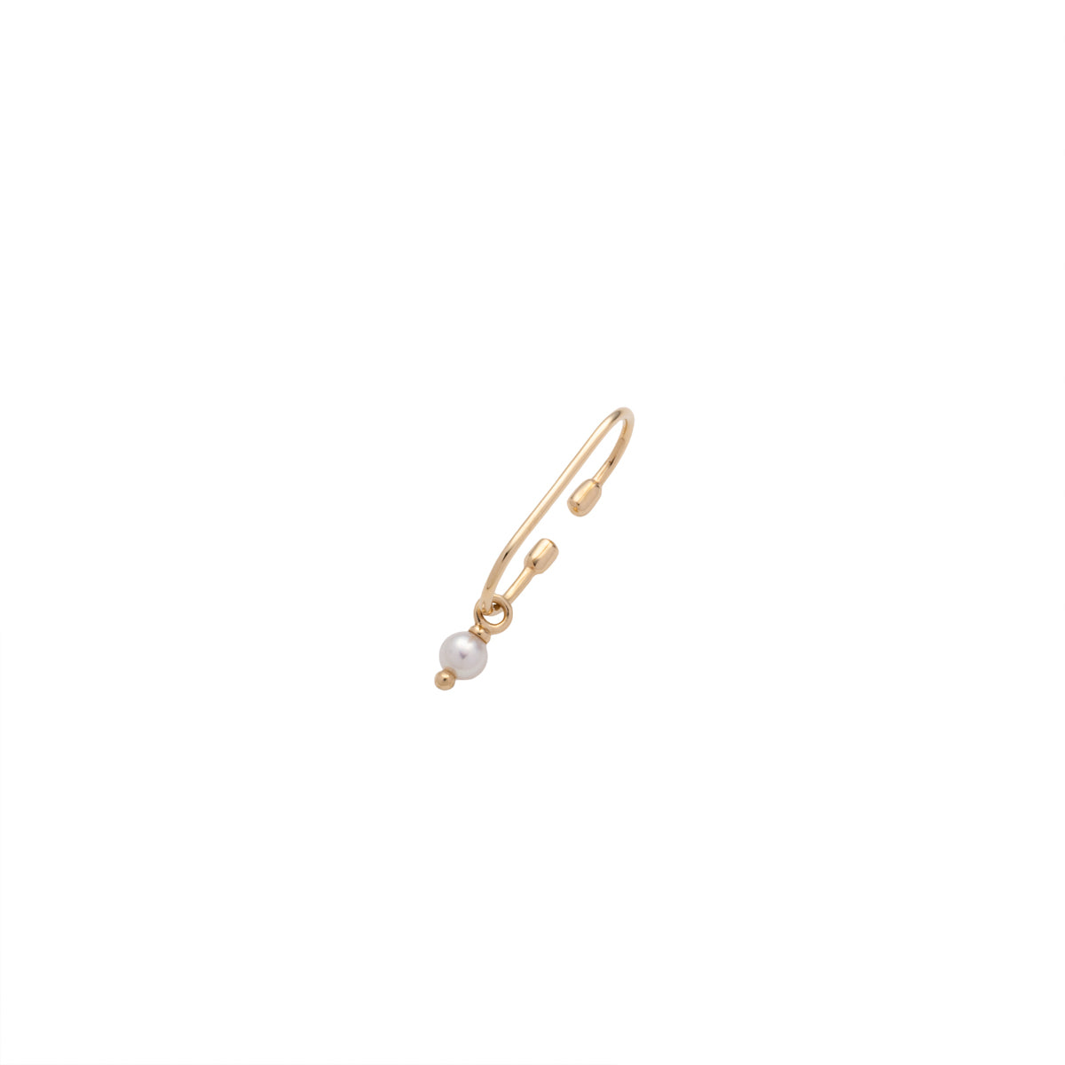 MIRÓ Akoya Pearl Ear Cuff Small size