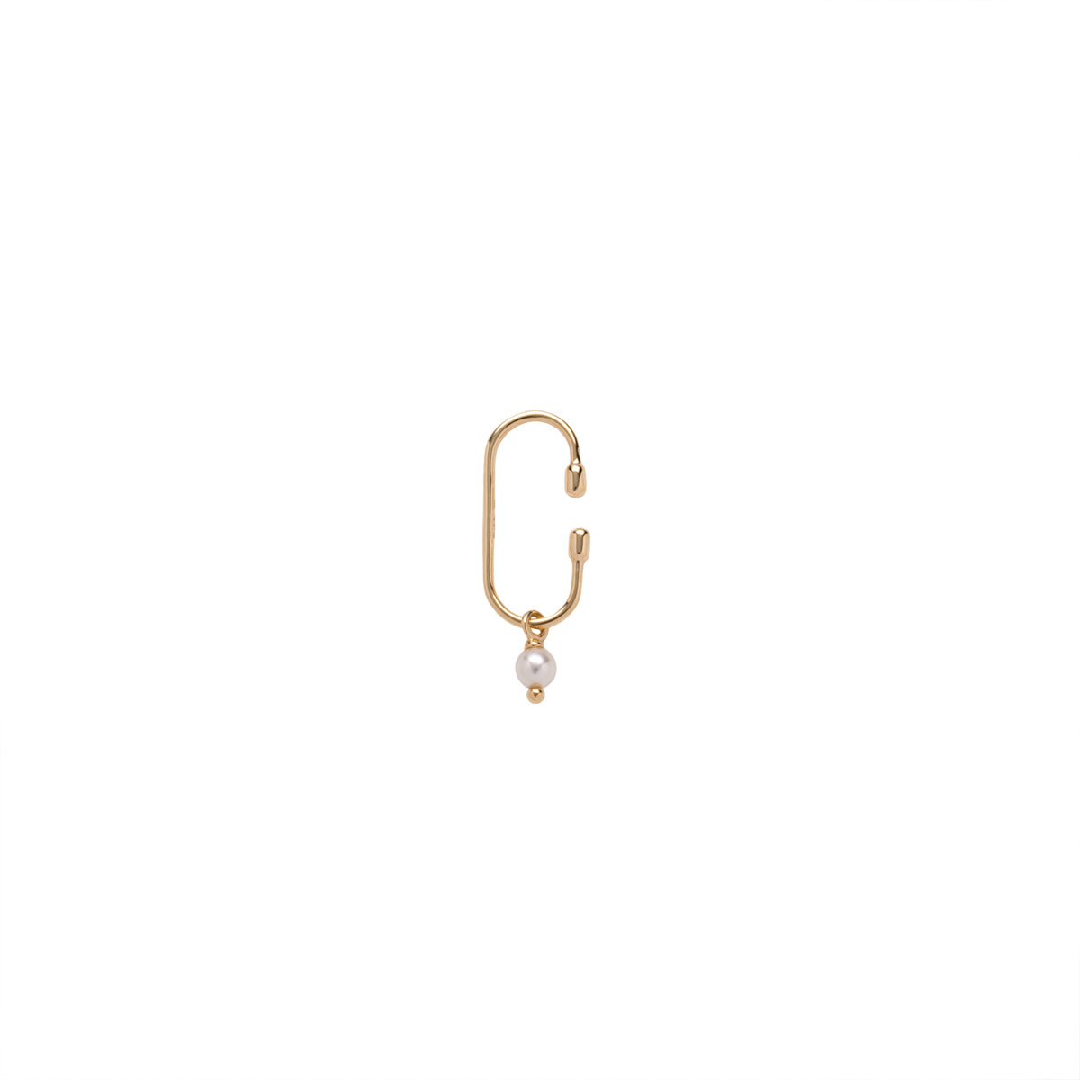 MIRÓ Akoya Pearl Ear Cuff Small size