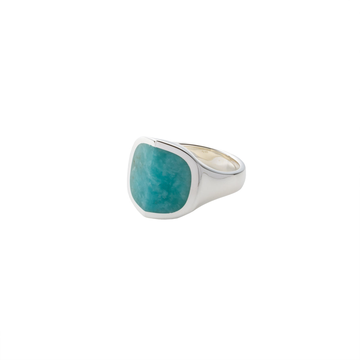 【Made-To-Order】EQUINOX-Pyramid Amazonite Ring Medium size
