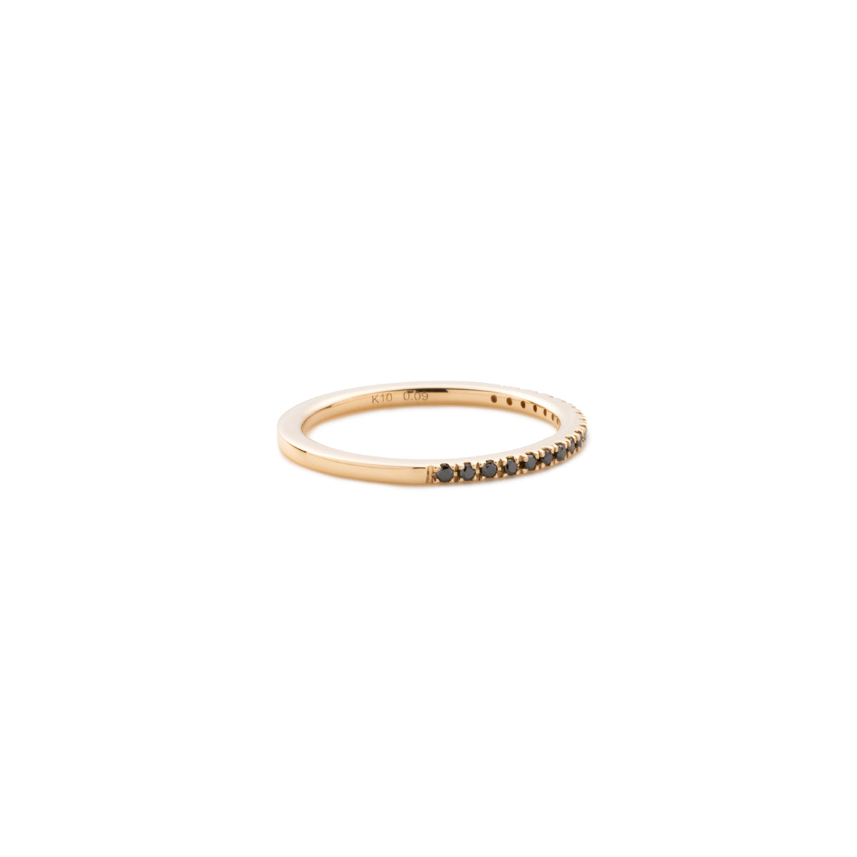 GOSSAMER Black and White Diamond Ring