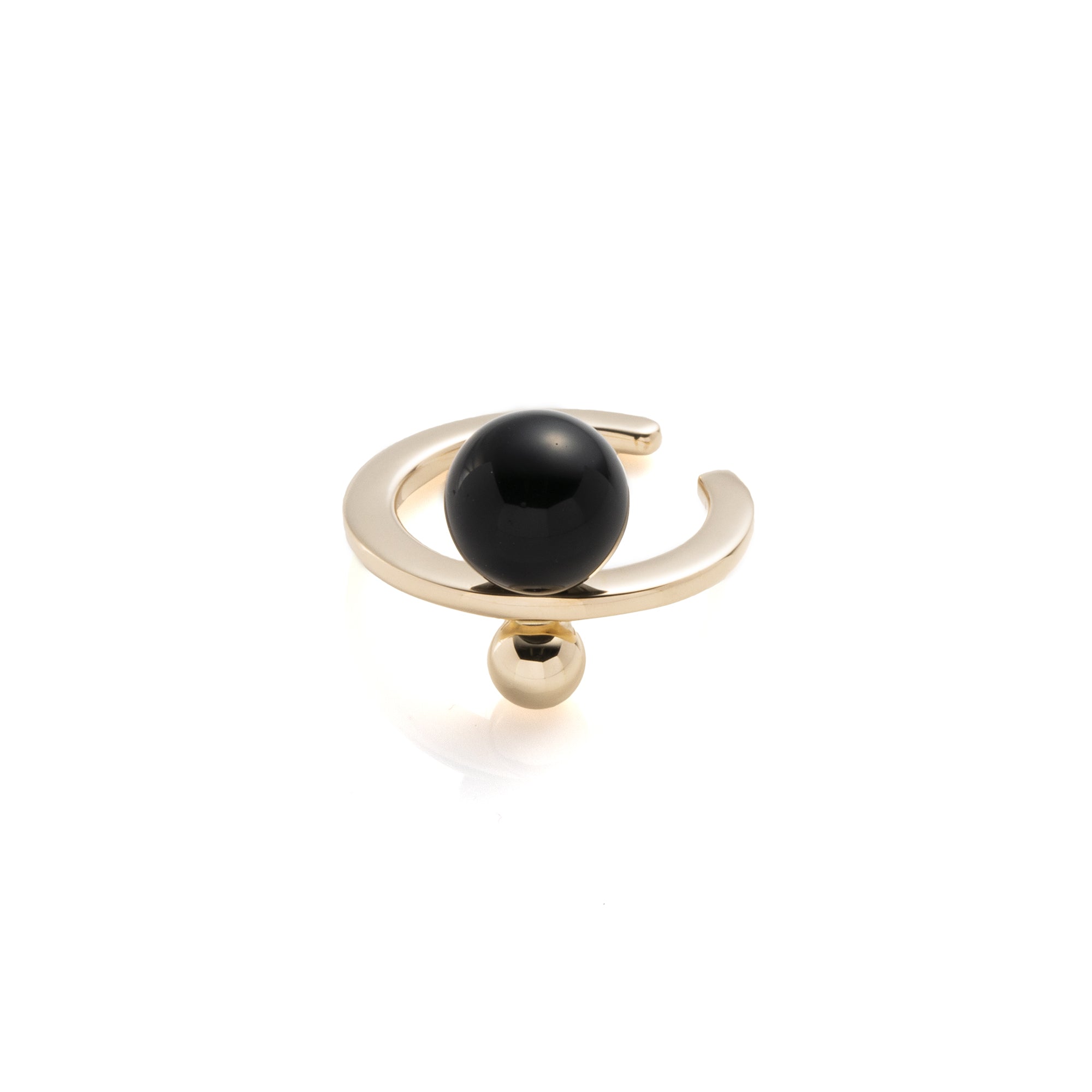 BUMBLE BEE Onyx Ear Cuff