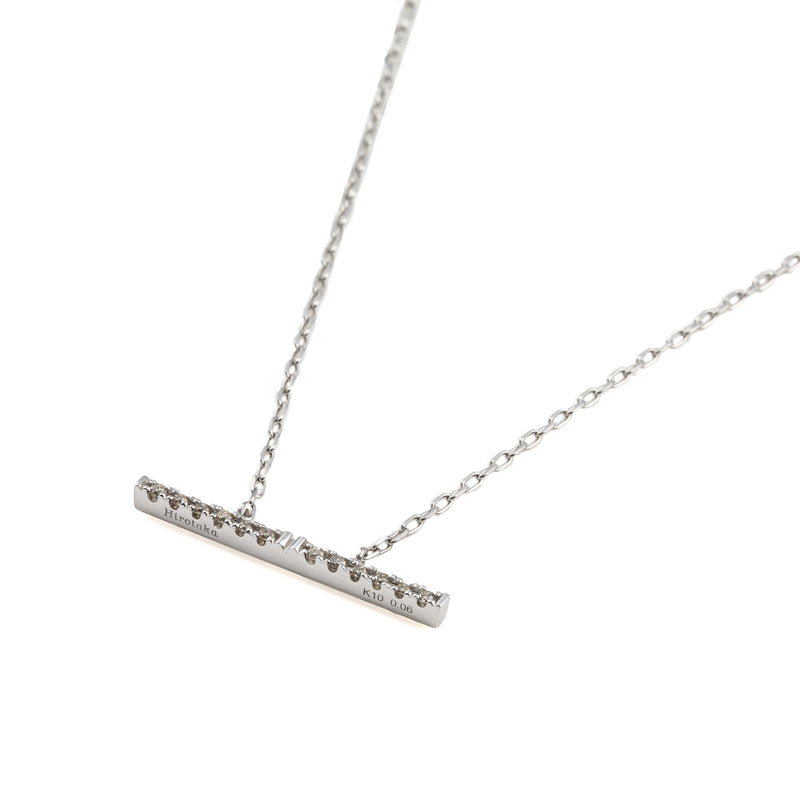 "Trapeze" Diamond Necklace M size