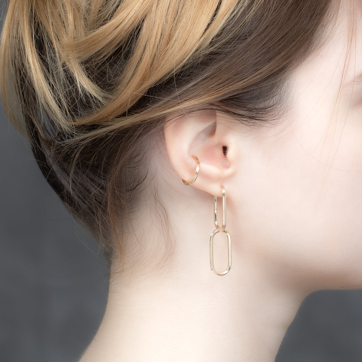 18K DUNE Oval Ear Cuff