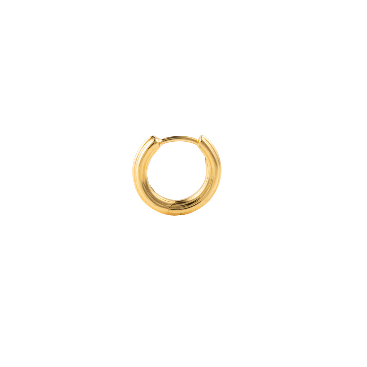 18K DUNE Huggie Earring Small size