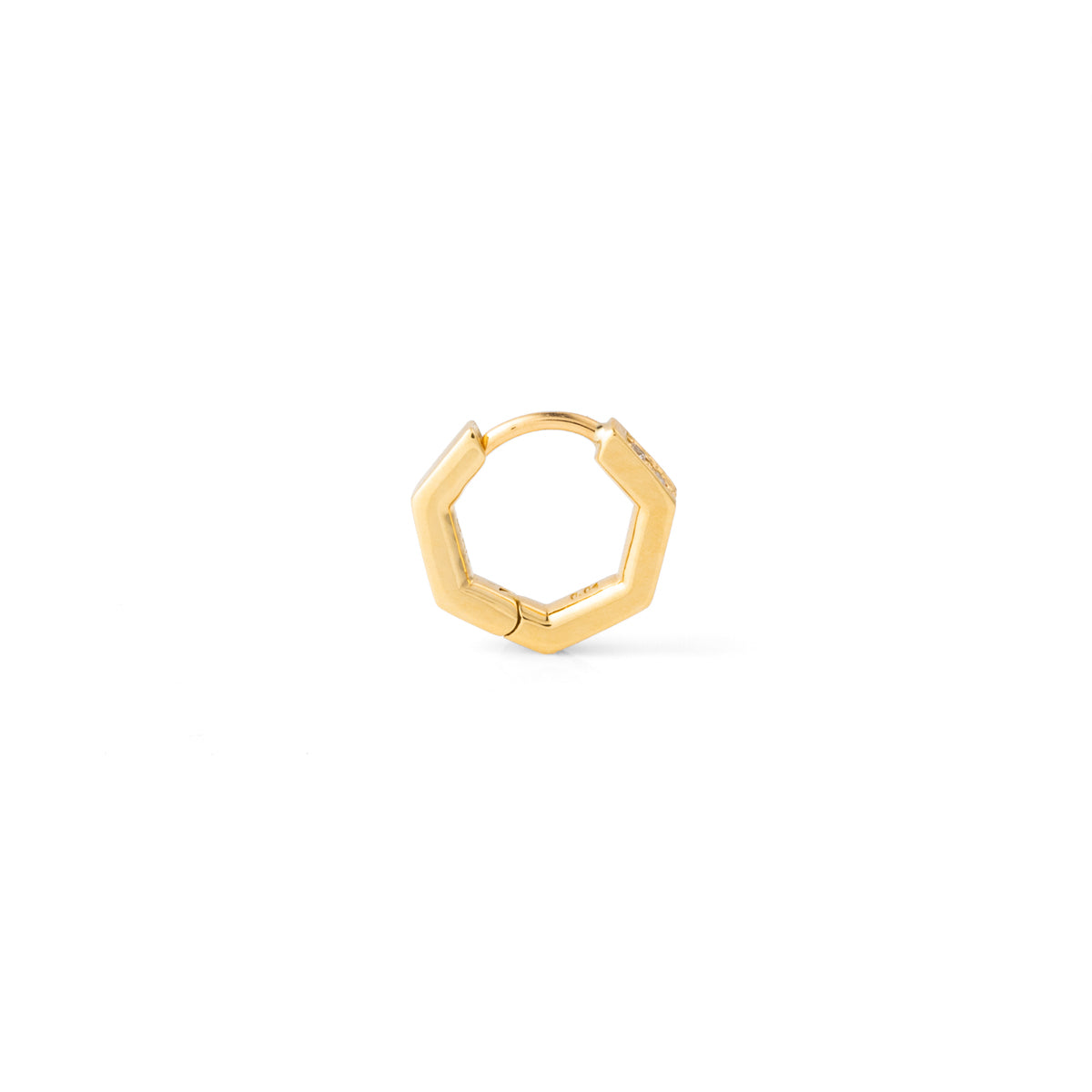 18K MANHATTAN Octagon Diamond Earring