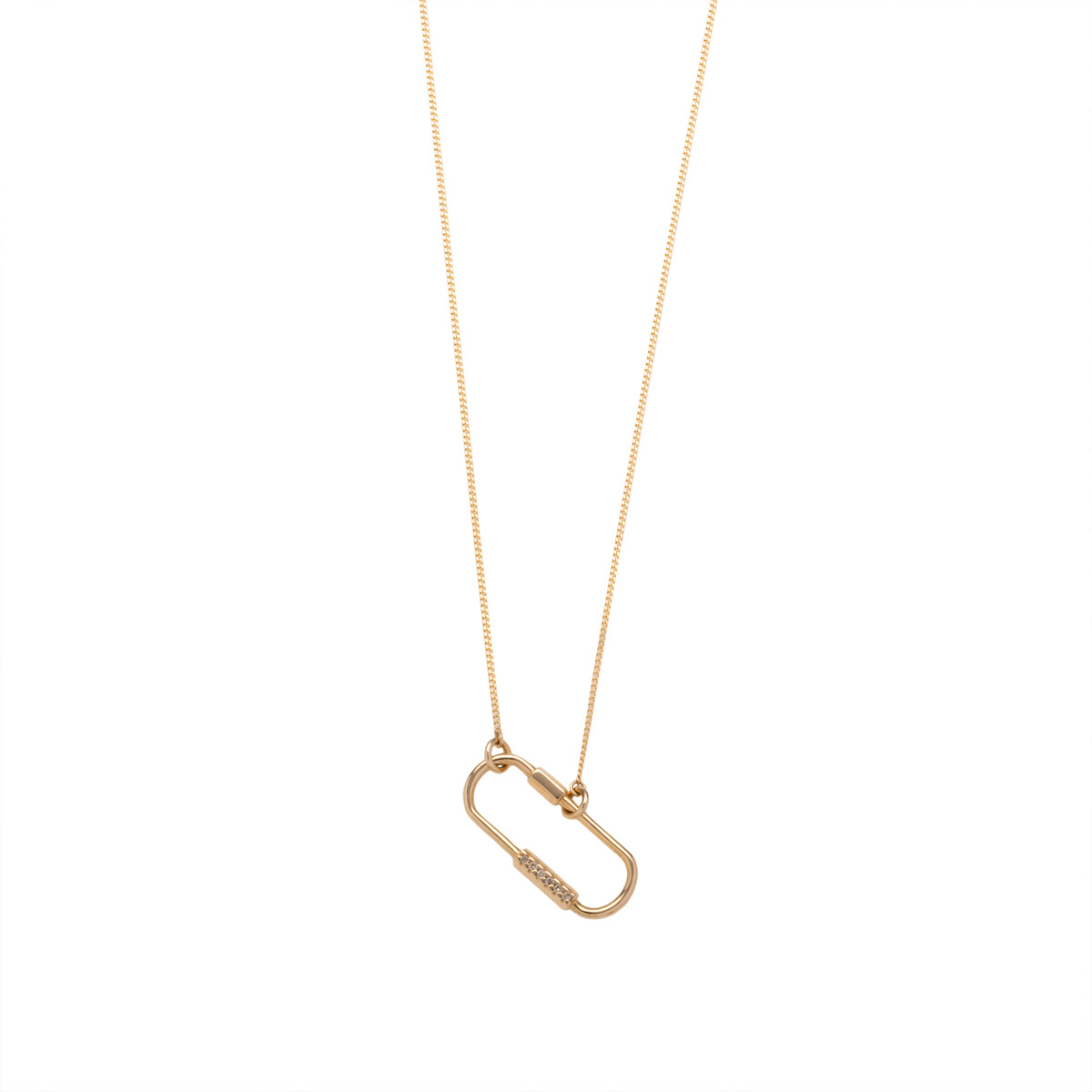 MIRÓ Diamond Prism Necklace