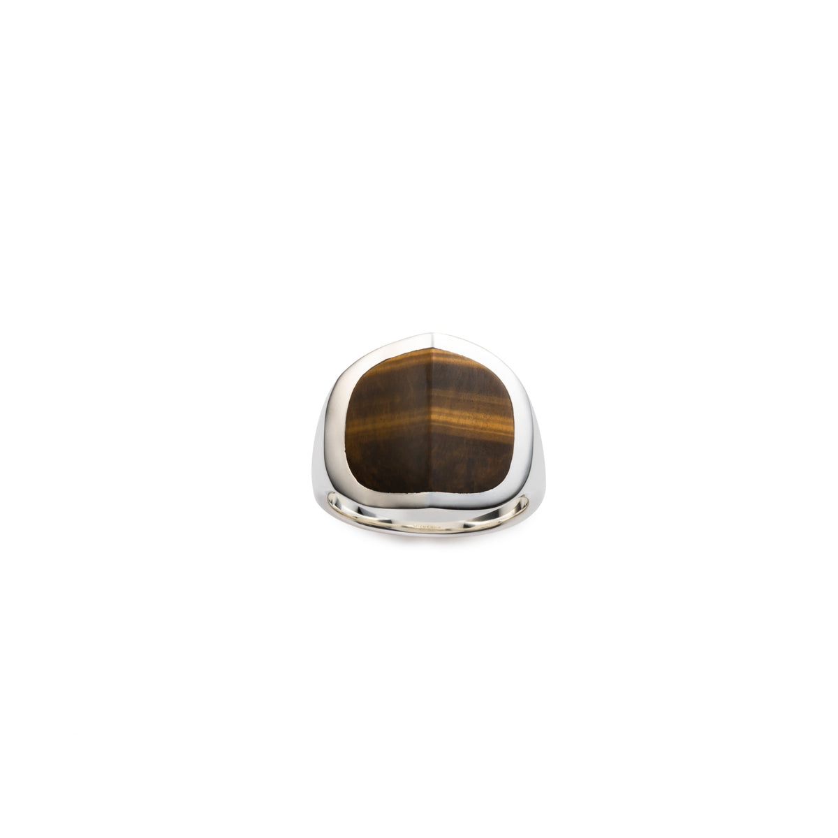 【Made-To-Order】EQUINOX-Pyramid Tiger's Eye Ring Medium size