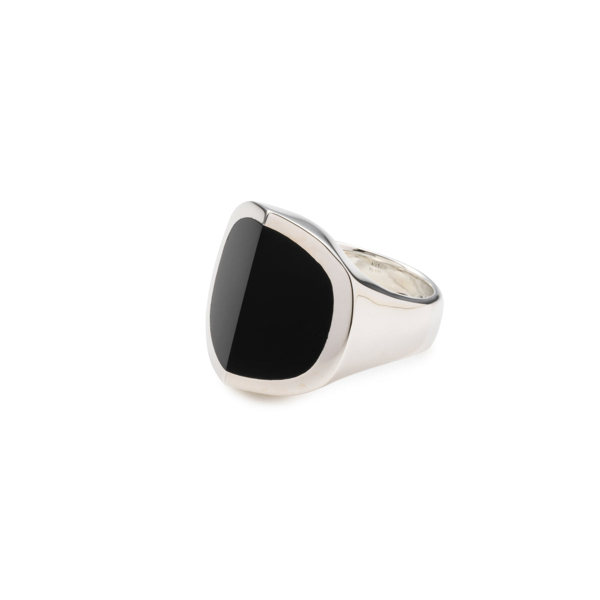 【Made-To-Order】EQUINOX-Pyramid Onyx Ring Large size