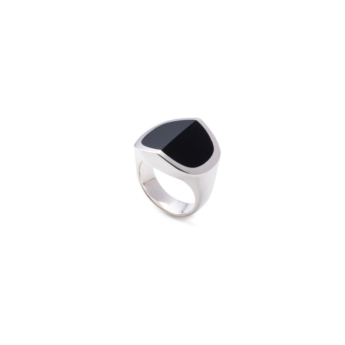 EQUINOX-Pyramid Onyx Ring Large size