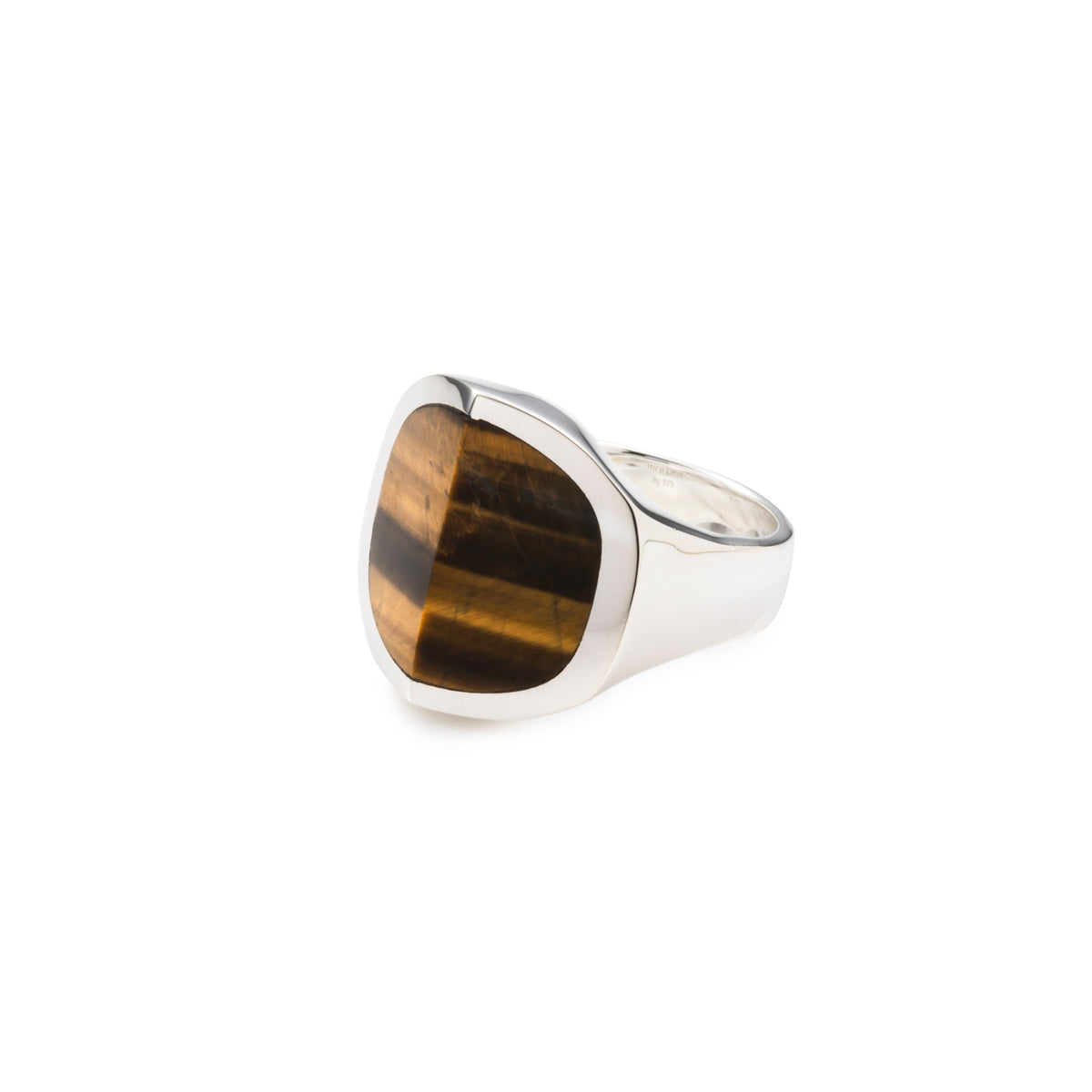 【Made-To-Order】EQUINOX-Pyramid Tiger's Eye Ring Large size