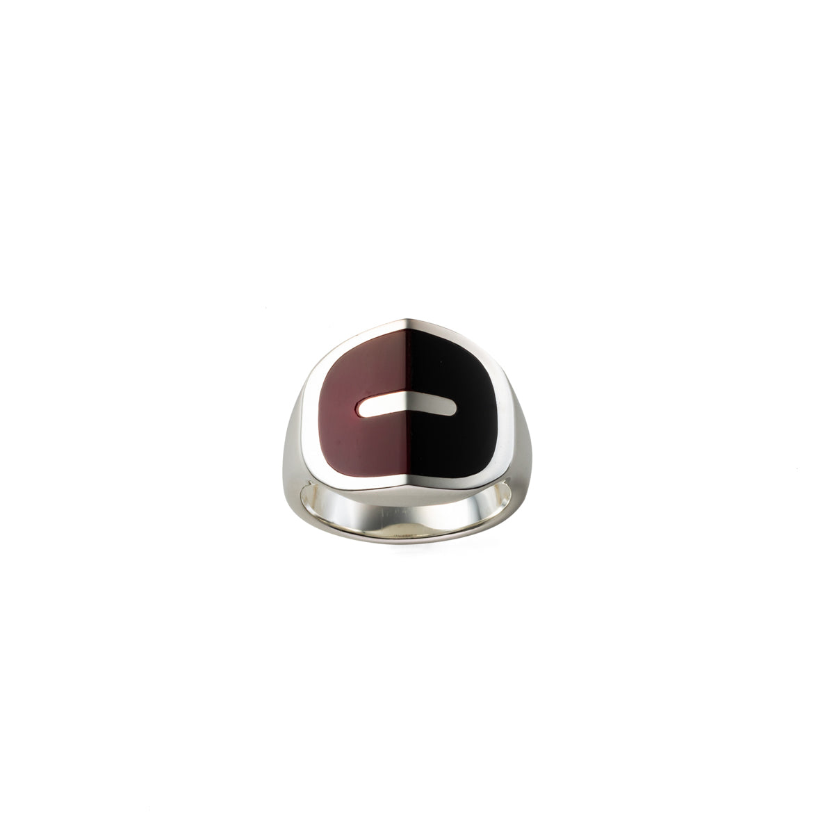 【Made-To-Order】EQUINOX-Pyramid Onyx Carnelian Ring