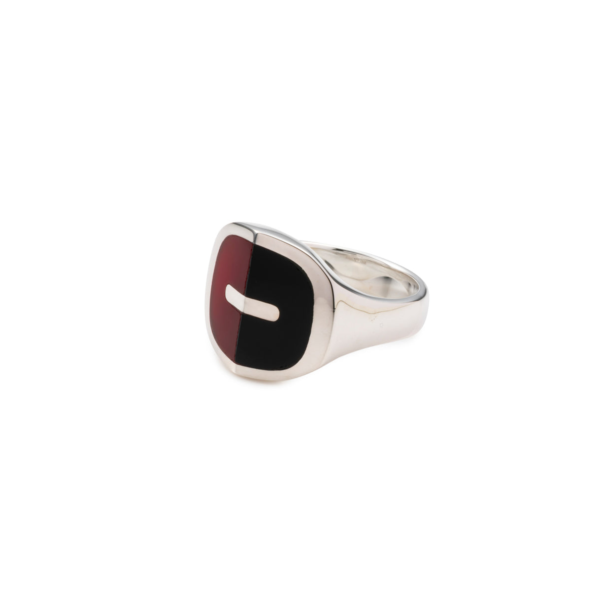 【Made-To-Order】EQUINOX-Pyramid Onyx Carnelian Ring