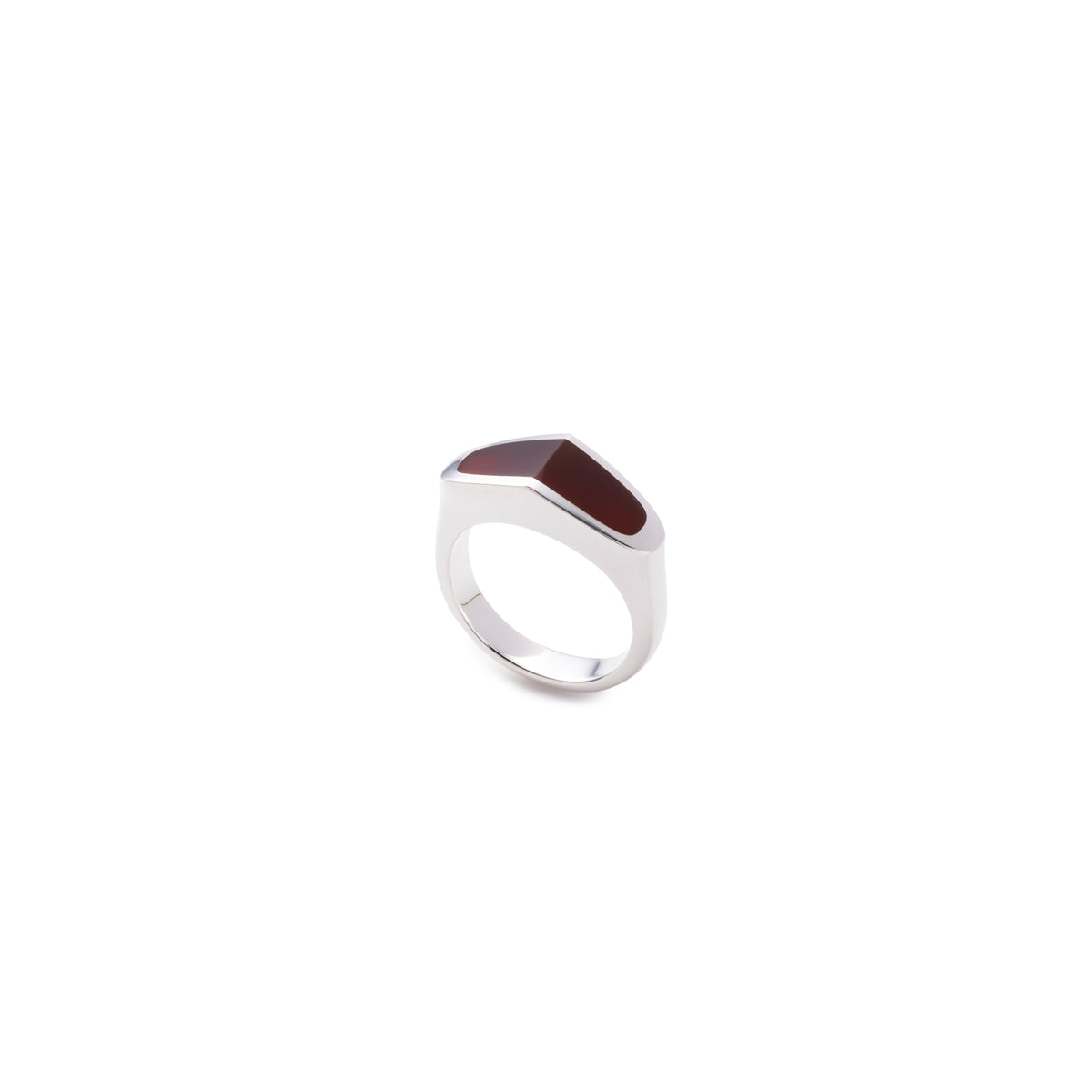 【Made-To-Order】EQUINOX-Pyramid Carnelian Ring