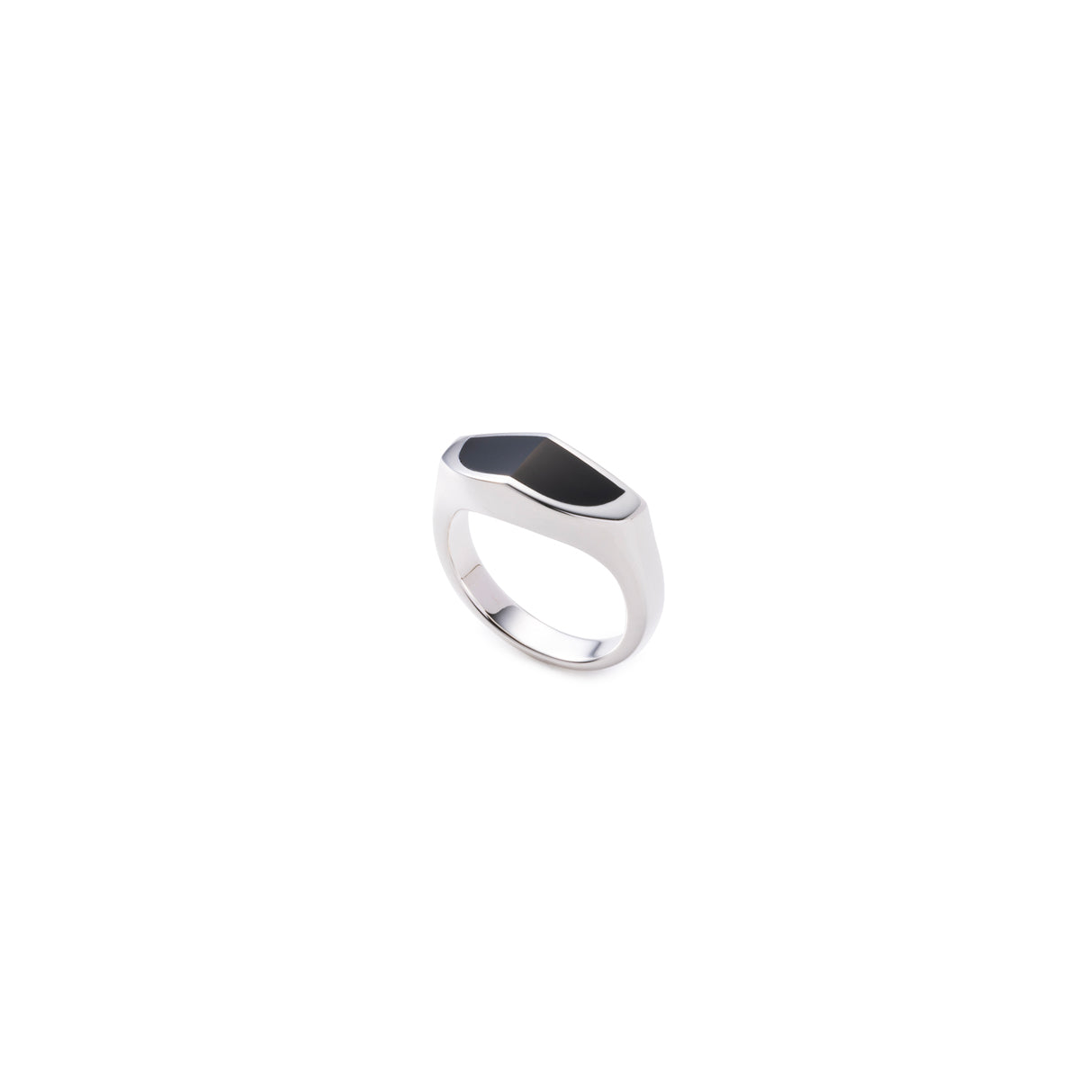 【Made-To-Order】EQUINOX-Pyramid Onyx Ring