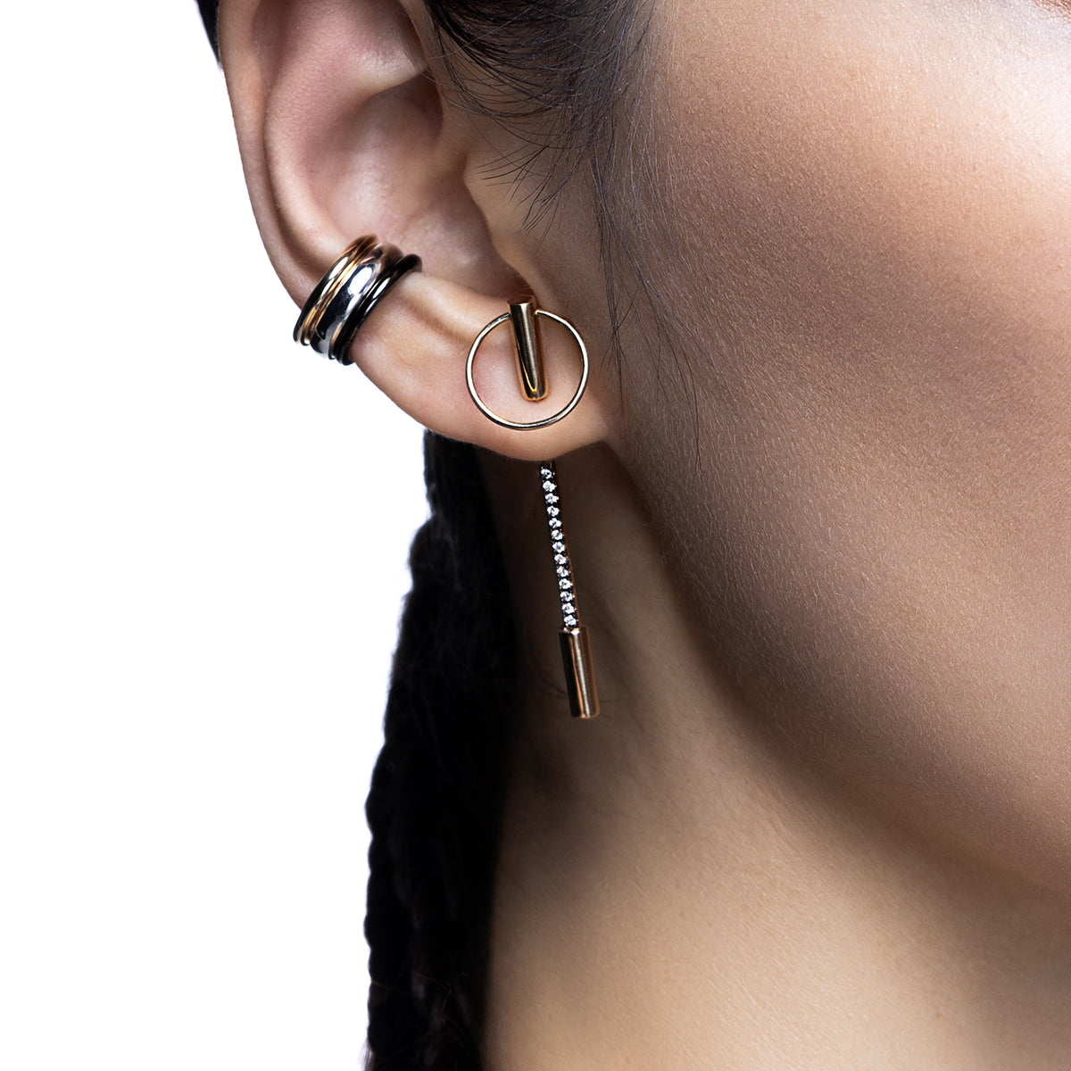 ALL ABOUT BASICS 3-Color Ear Cuff