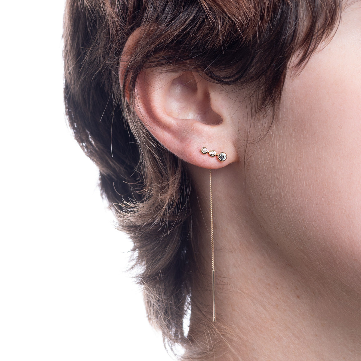 DROSERA Diamond Chain Earring