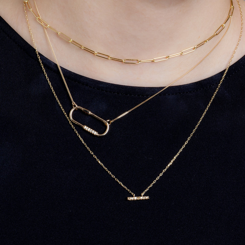 18K ALL ABOUT BASICS Labber Chain Necklace