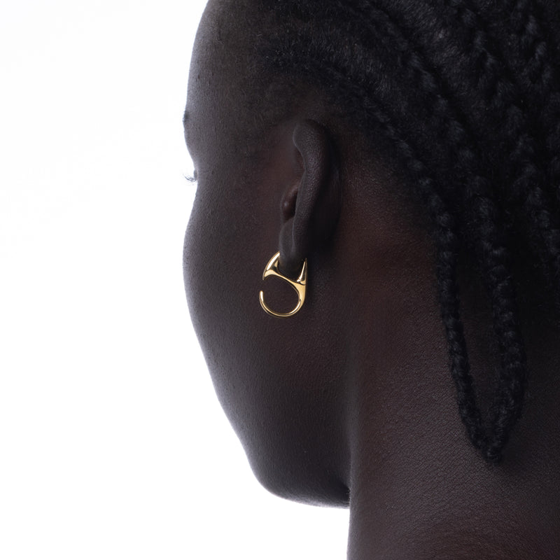 "Parakeet" Earring Gold Plating