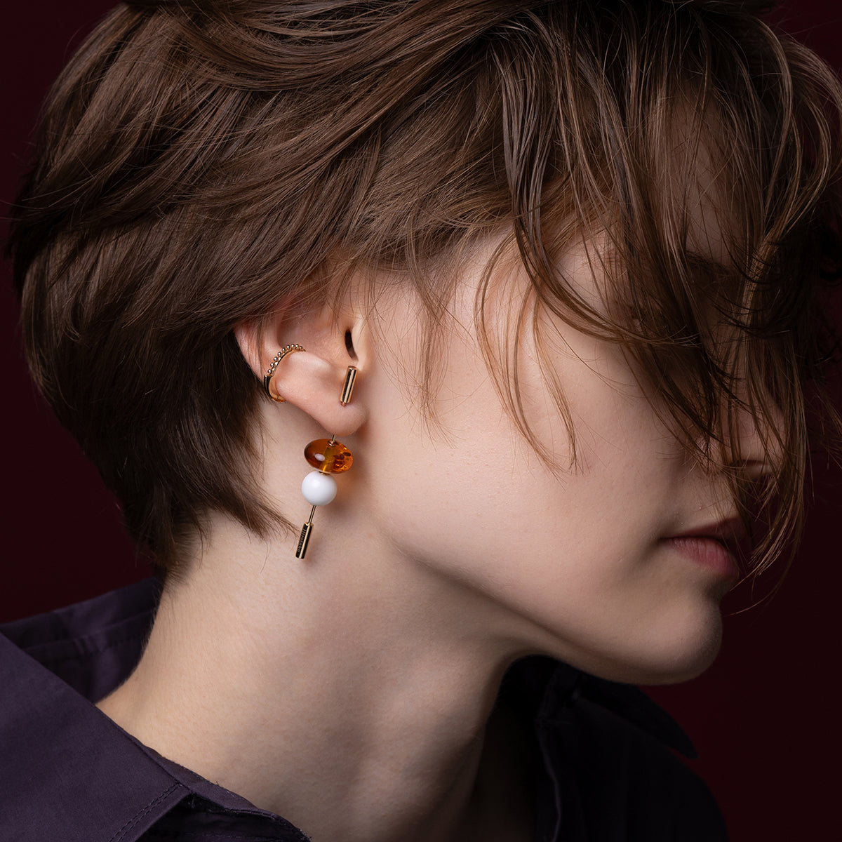 【Limited Edition】Amber SPEAR Earring
