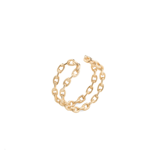 "All About Basics" Double Line Chain Ear Cuff Msize