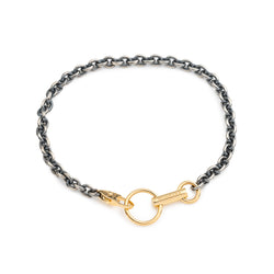 PIPISTRELLO Double Charm Chain Bracelet