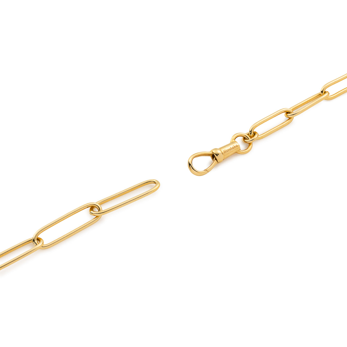 【Made-To-Order】18K ALL ABOUT BASICS Clip Chain Necklace