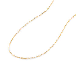 18k "All About Basics" Ladder Chain Necklace