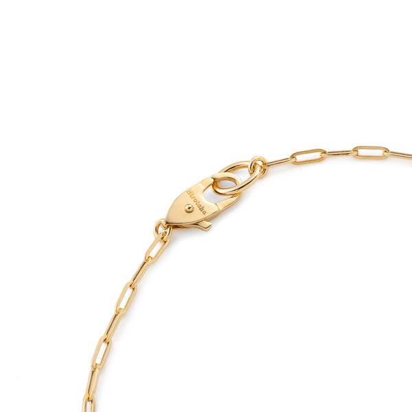 18K ALL ABOUT BASICS Ladder Chain Bracelet