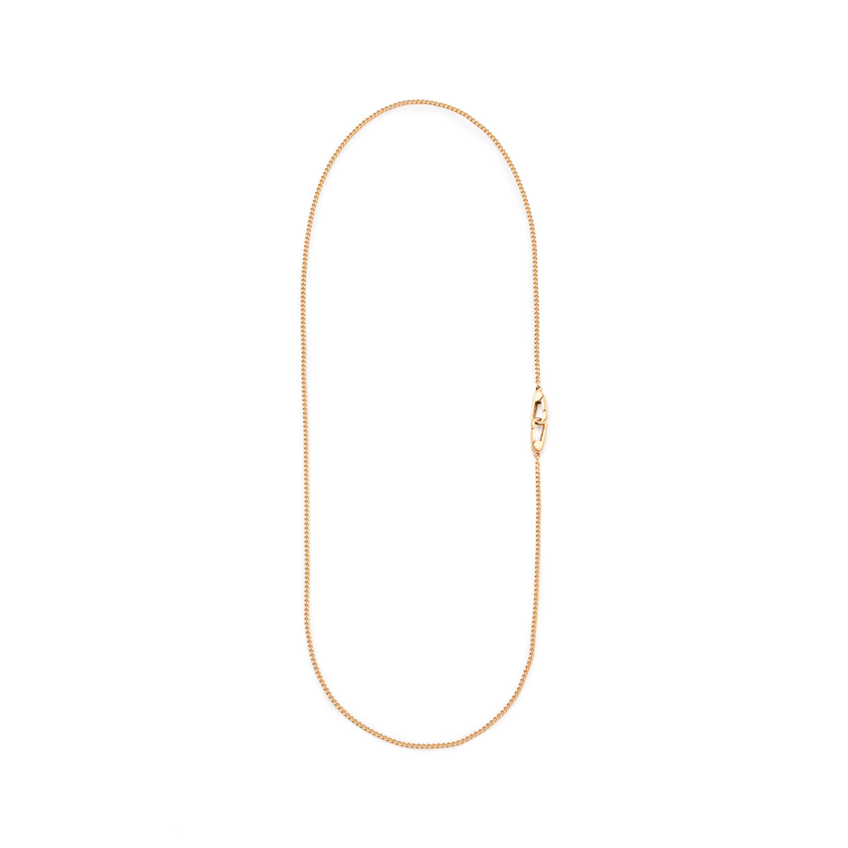 ALL ABOUT BASICS  Flat LinK Chain Necklace
