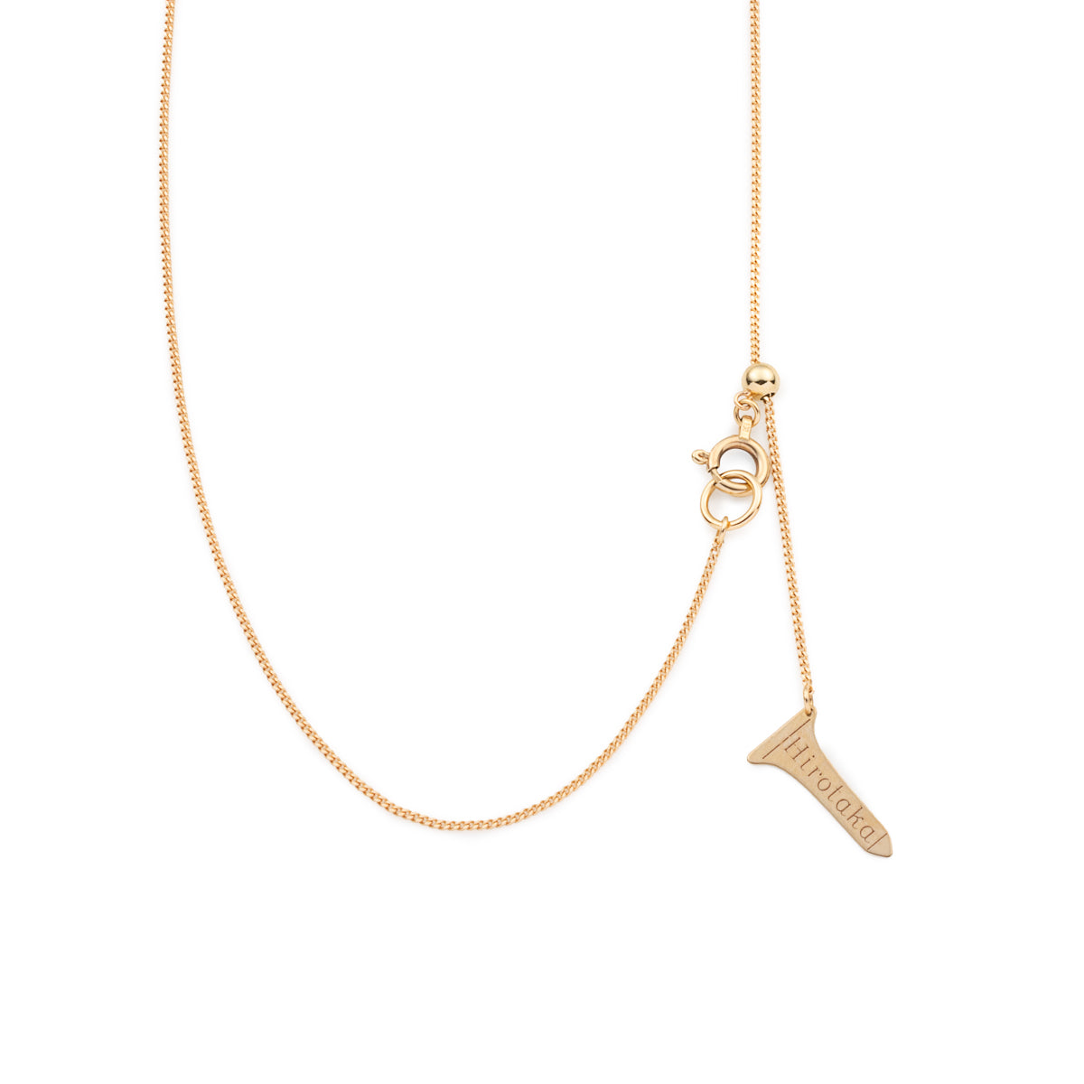 ALL ABOUT BASICS Flat Link Chain Necklace