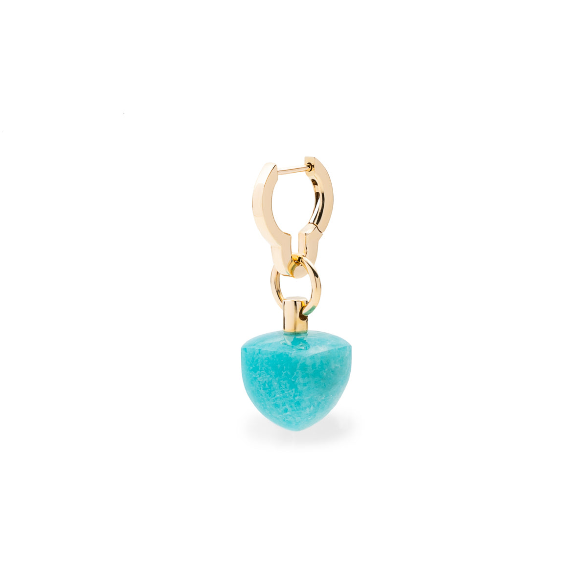 BIRD OF PARADISE Charm, Amazonite