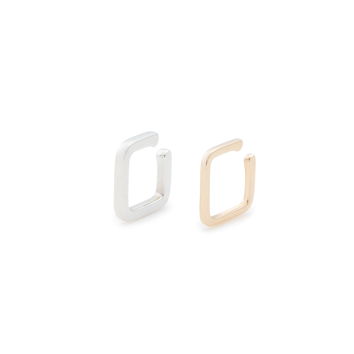 ALL ABOUT BASICS Square Ear Cuff
